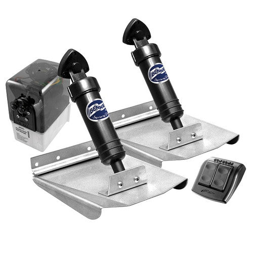Bennett M80 Complete Sport 8" x 10" Hydraulic Trim Tab Kit